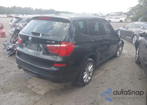 2017 BMW X3 Sdrive28I from USA, damaged, VIN 5UXWZ7C36H0V88124